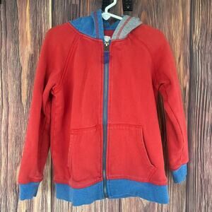 GUC Mini Boden Color Block Zip Up Hoodie 5-6Y
